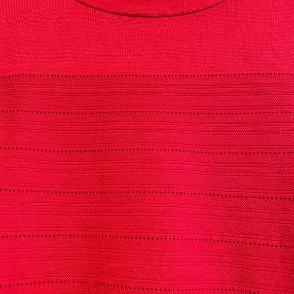 Talbots Red Crew Neck Sweater - Picture 9 of 10